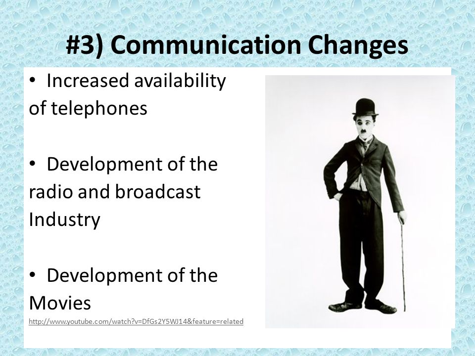 #3) Communication Changes