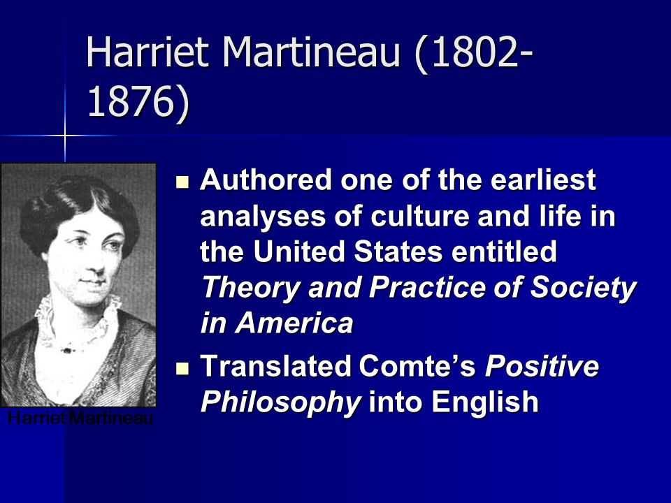 Harriet Martineau ( )