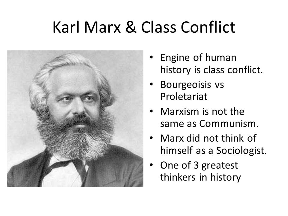 Karl Marx & Class Conflict
