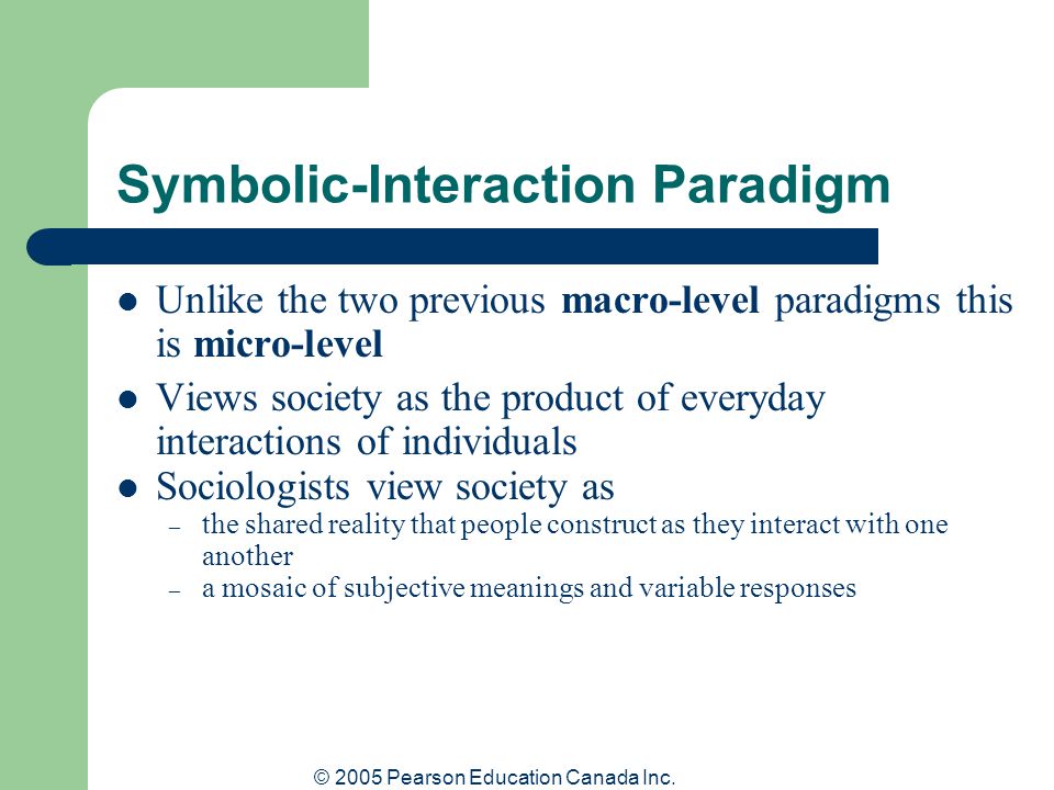 Symbolic-Interaction Paradigm