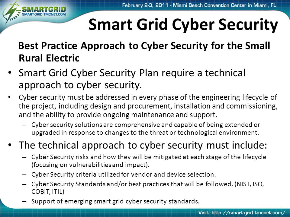 Smart Grid Cyber Security