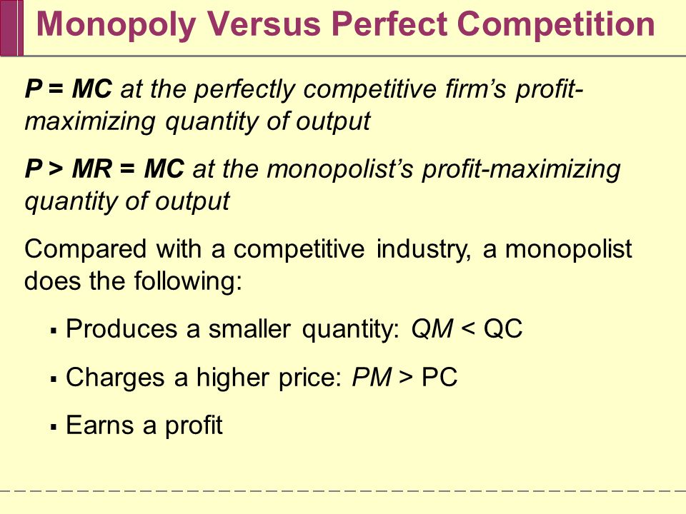 Perfect competition. Perfect Competition vs monopolistic Competition.