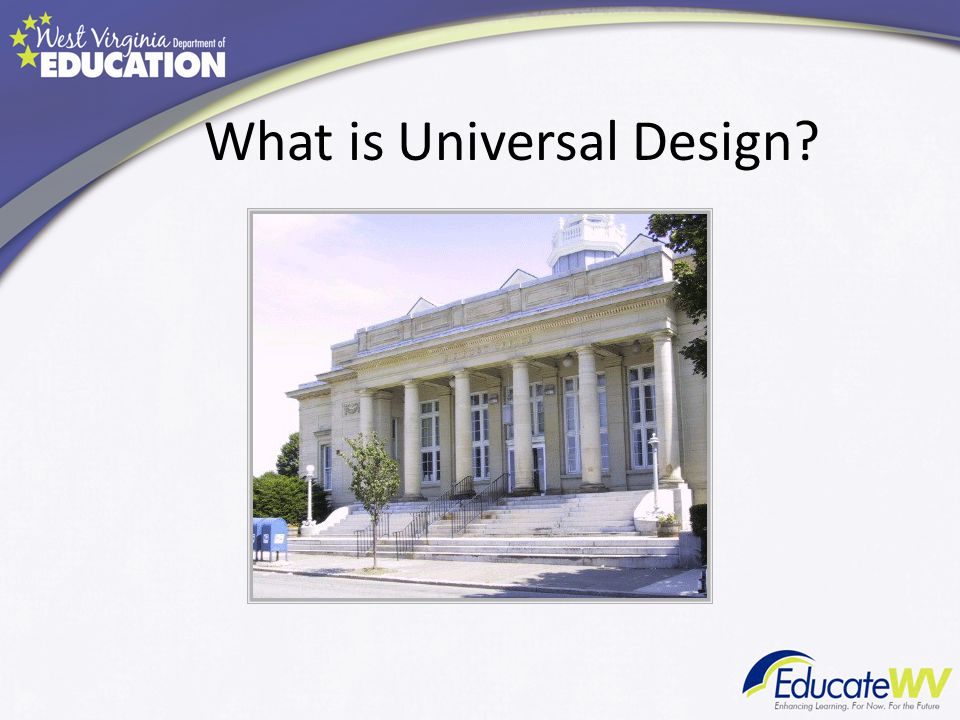 What is Universal Design