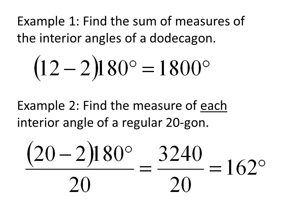 Honors Geometry Sections 3 1 3 6 Polygons And Their Angle