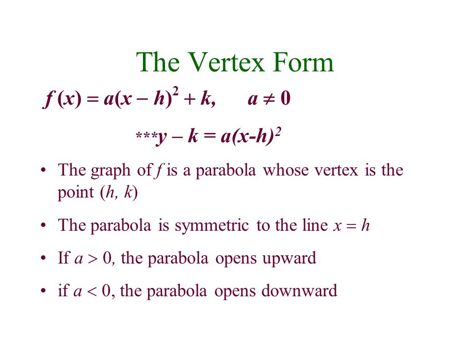 Quadratic Functions Ppt Download