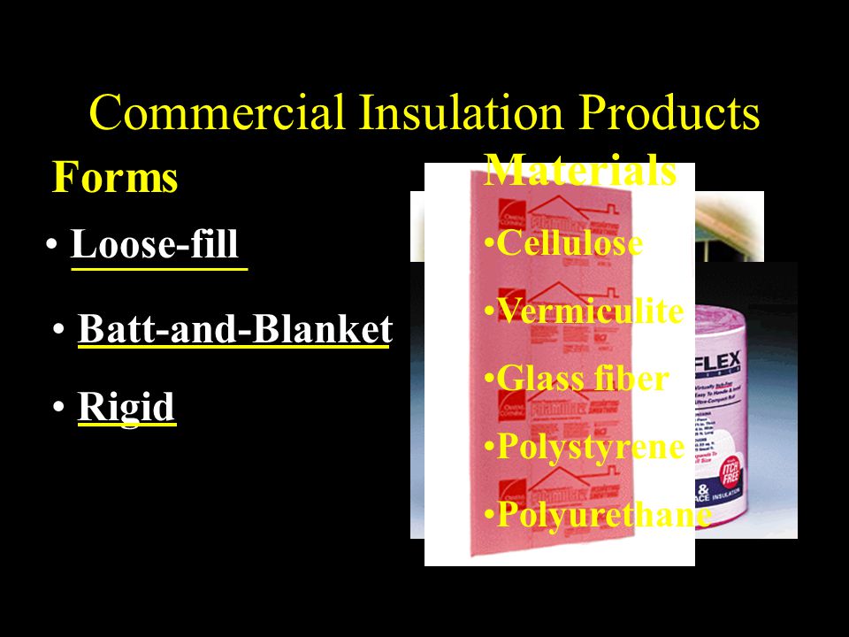 Commercial Insulation Products