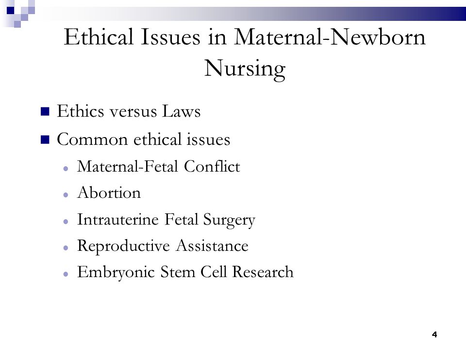 abortion ethical issues in nursing