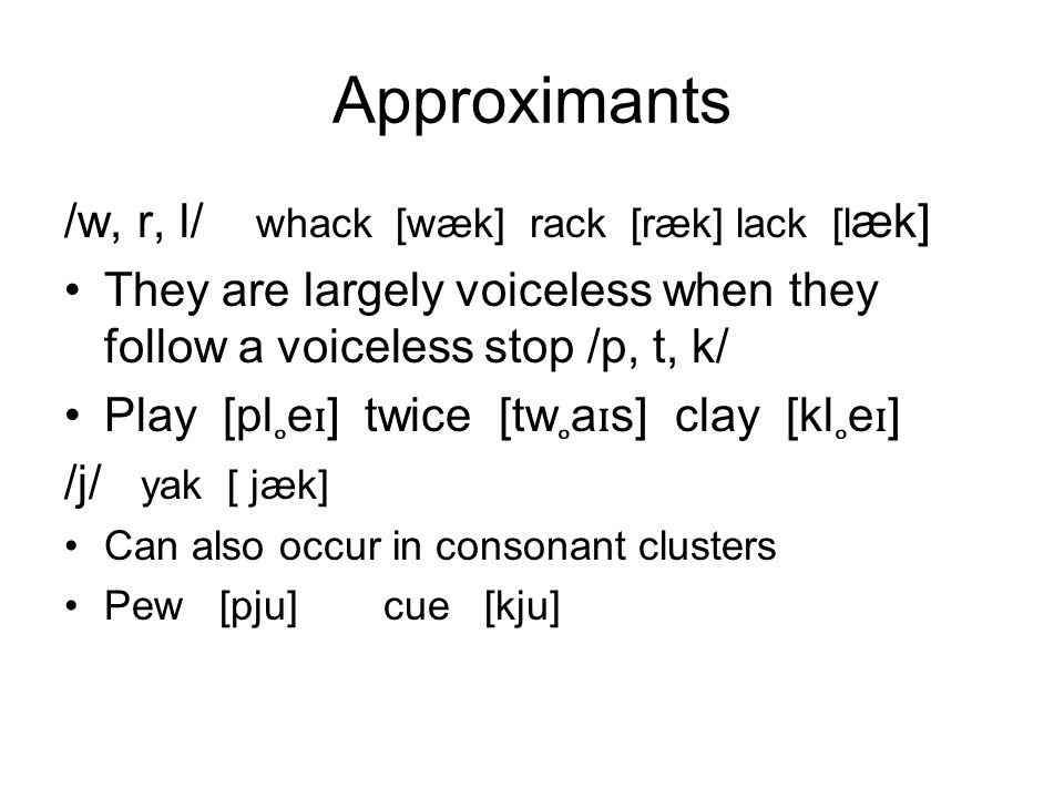 A Course In Phonetics Ladefoged Johnson Chapter 3 Ppt Video Online Download
