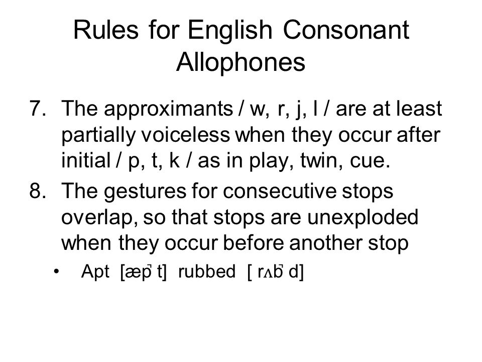 A Course In Phonetics Ladefoged Johnson Chapter 3 Ppt Video Online Download
