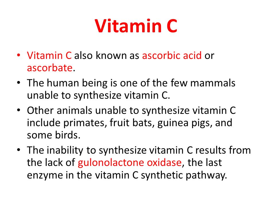 Vitamin C. - ppt download