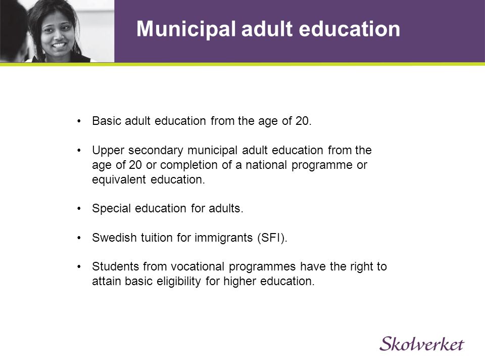 Municipal adult education