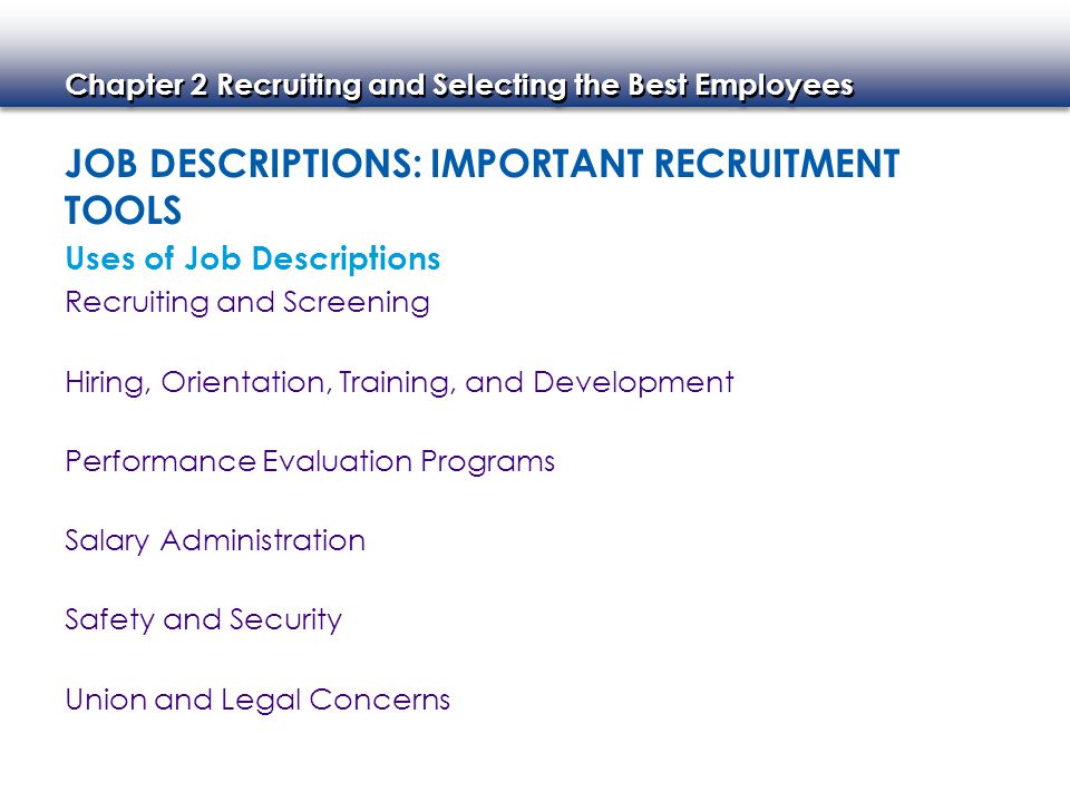 Job Descriptions: Important Recruitment Tools