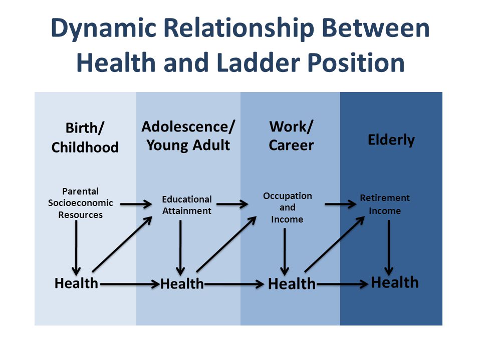 Dynamic Relationship Between Health and Ladder Position