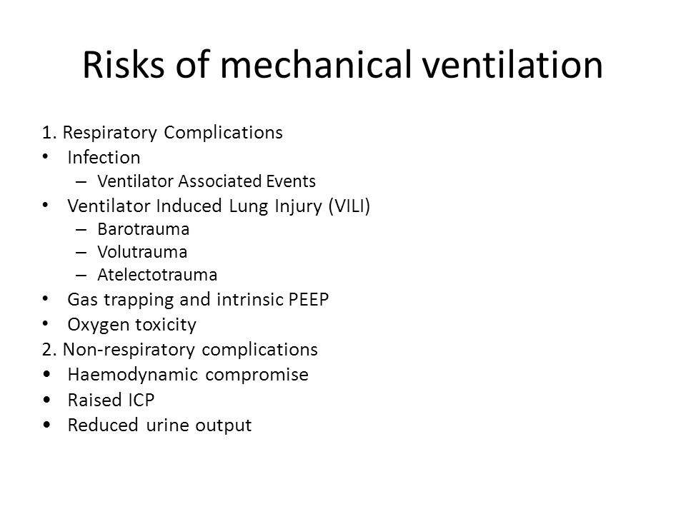 Mechanical Ventilation ppt video online download