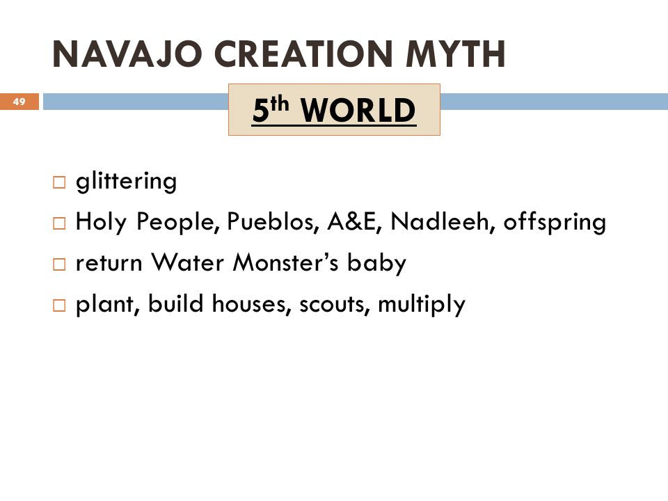 Creation Myths Ppt Video Online Download