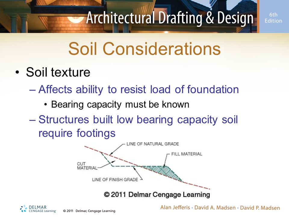 Soil Considerations Soil texture