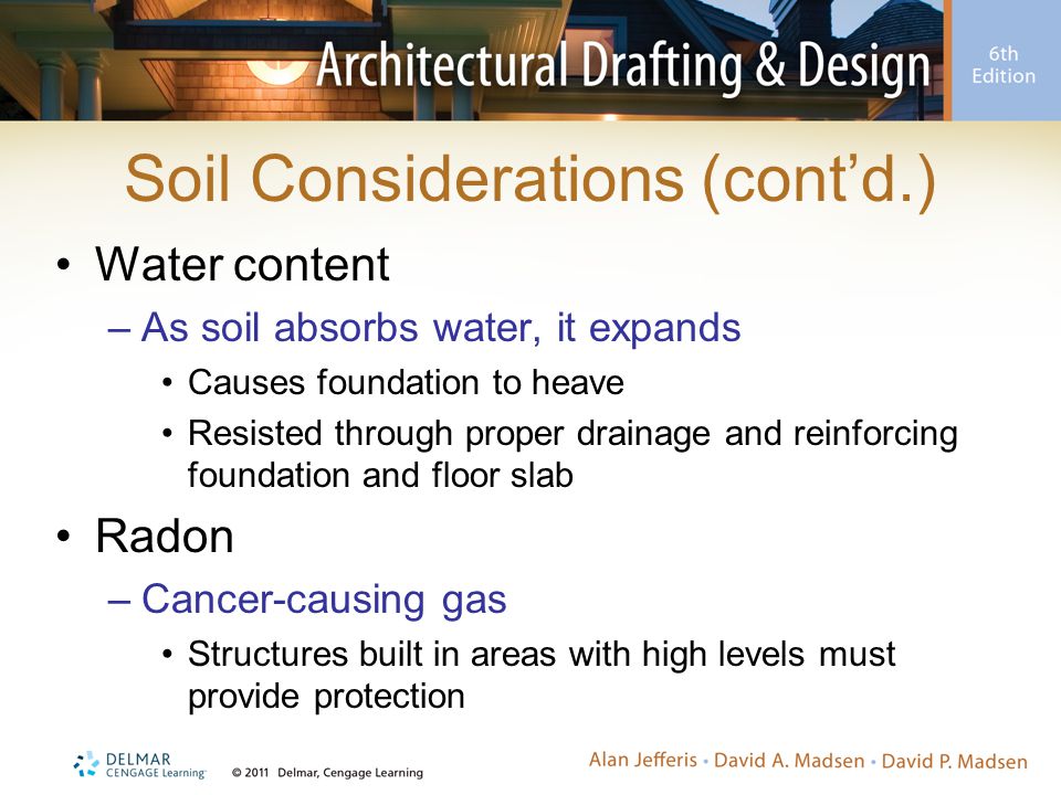 Soil Considerations (cont’d.)