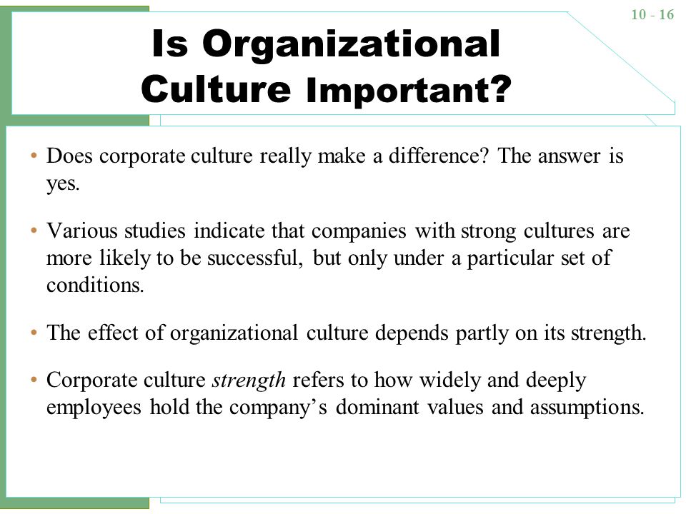 Organizational Culture - ppt video online download