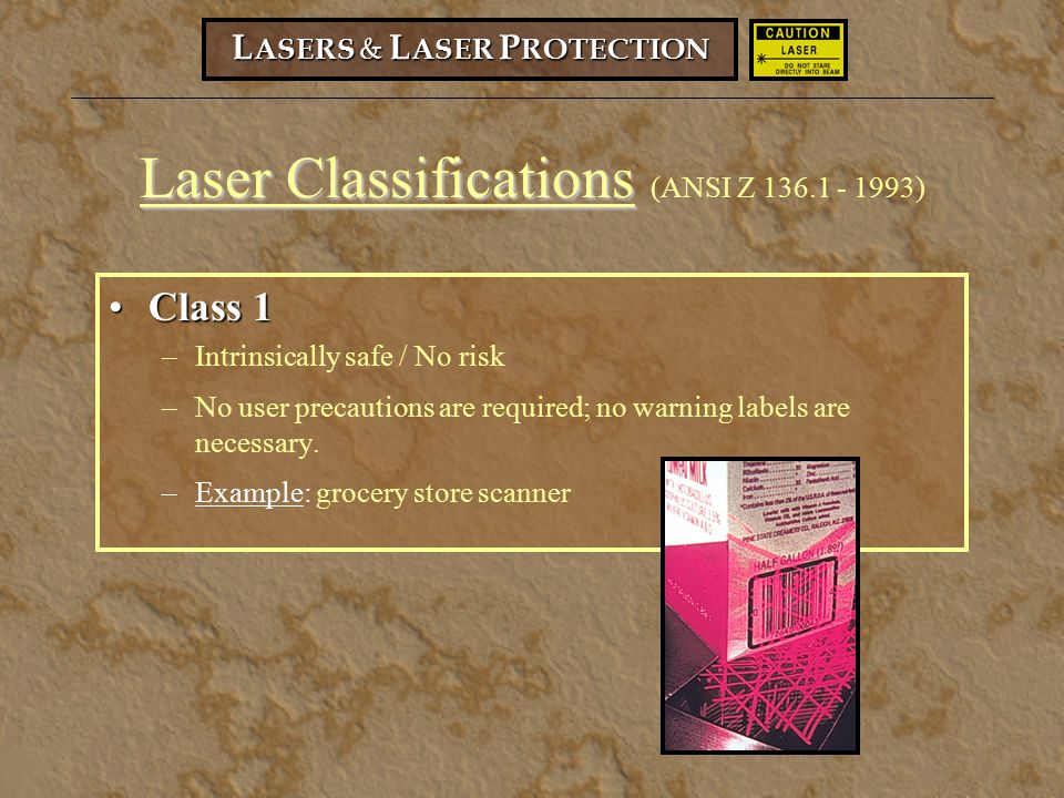 LASERS & LASER PROTECTION - ppt download