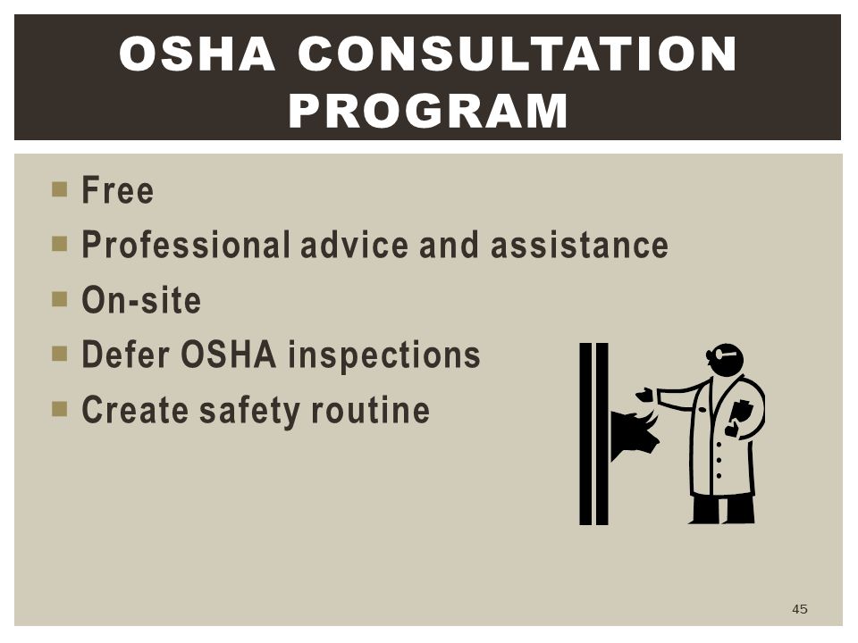 OSHA consultation Program