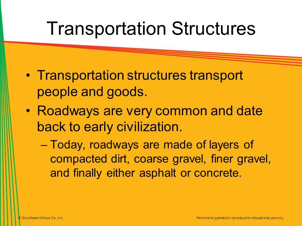 Transportation Structures