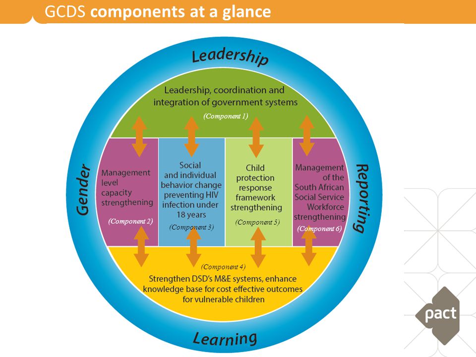 GCDS components at a glance