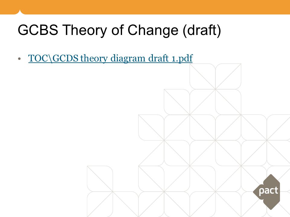 GCBS Theory of Change (draft)