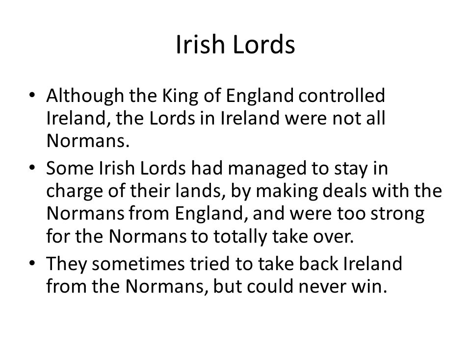 Ireland British Rule. - ppt download