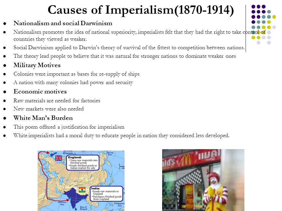 social causes of imperialism