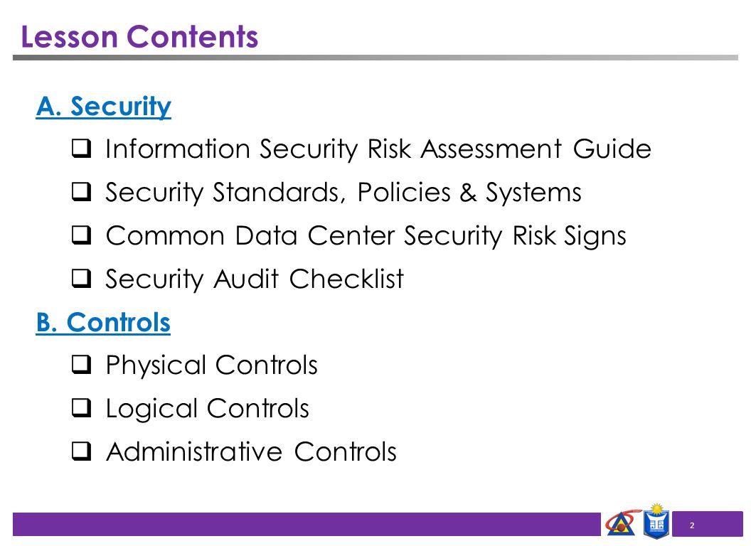 Data Center Security & Control - ppt video online download