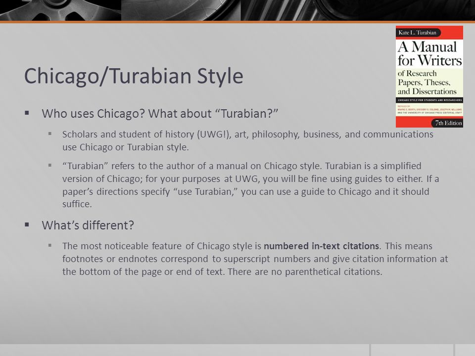chicago turabian style footnotes