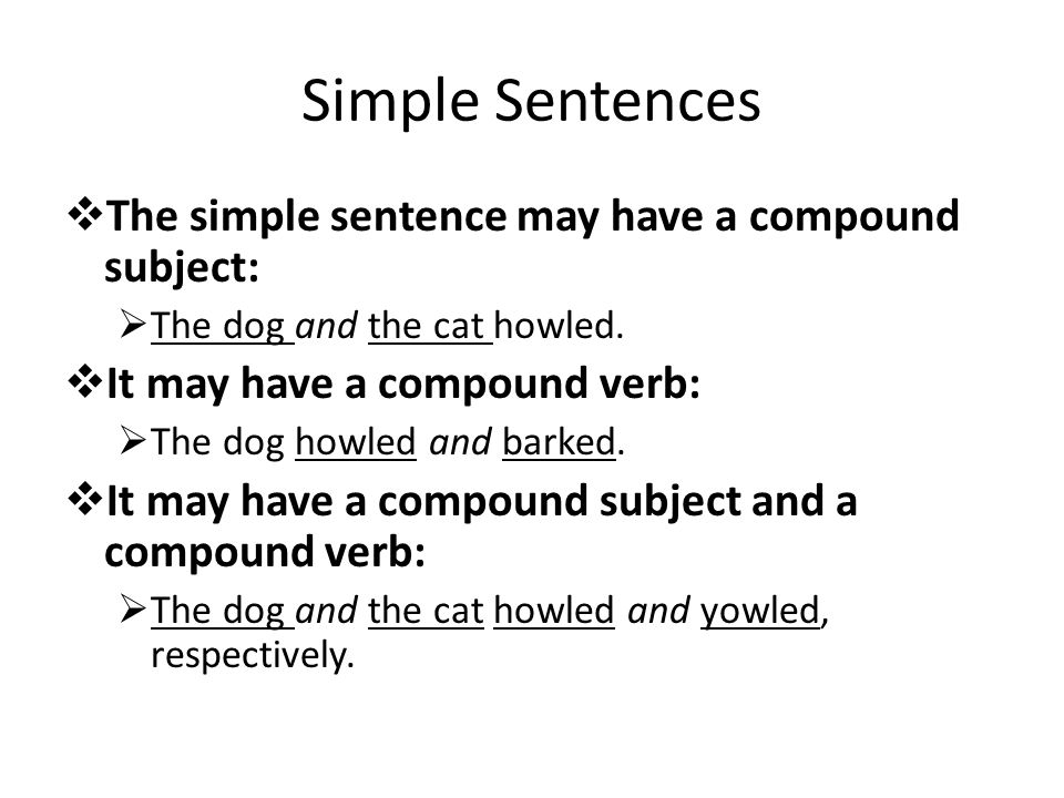 Simple Compound And Complex Sentences Ppt Video Online Download