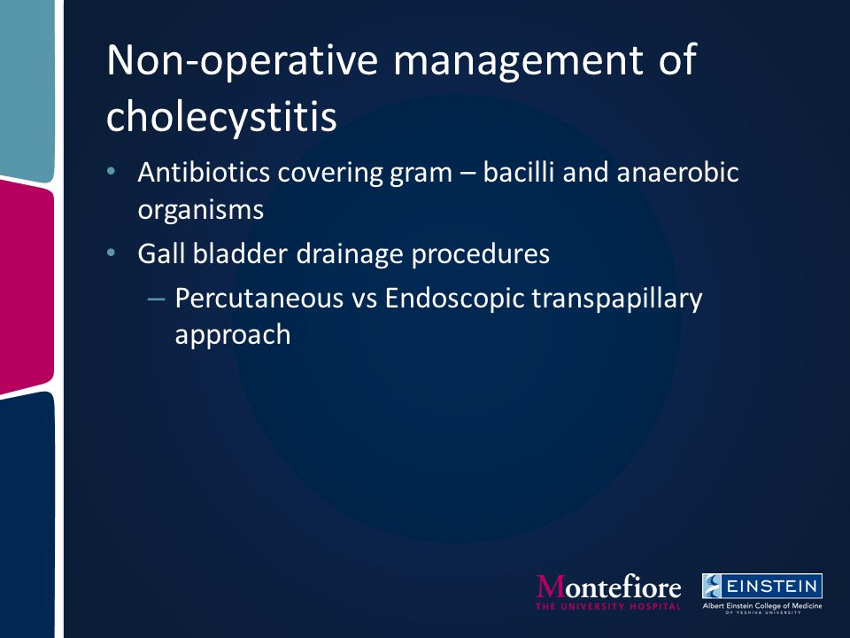 cholecystitis case study