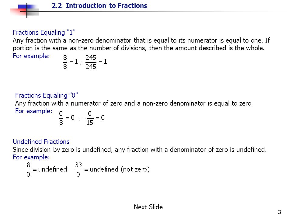 Fractions Equaling 1