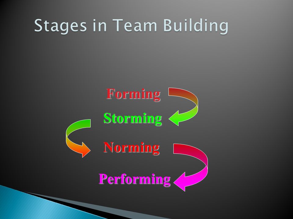Stages in Team Building