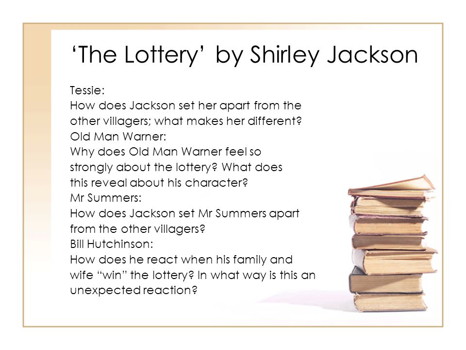 short story the lottery analysis
