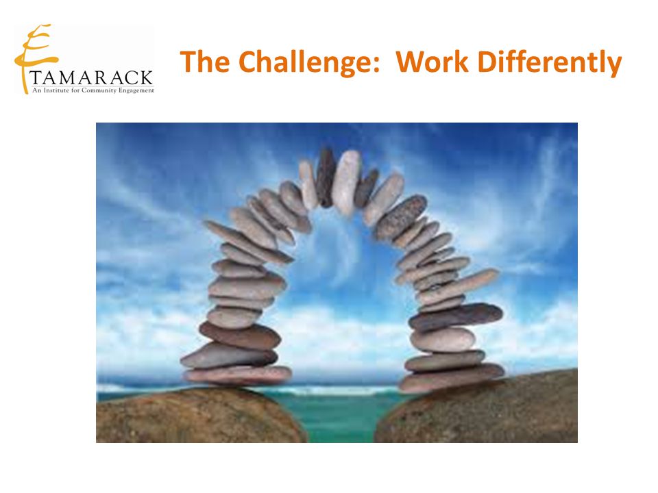 The Challenge: Work Differently