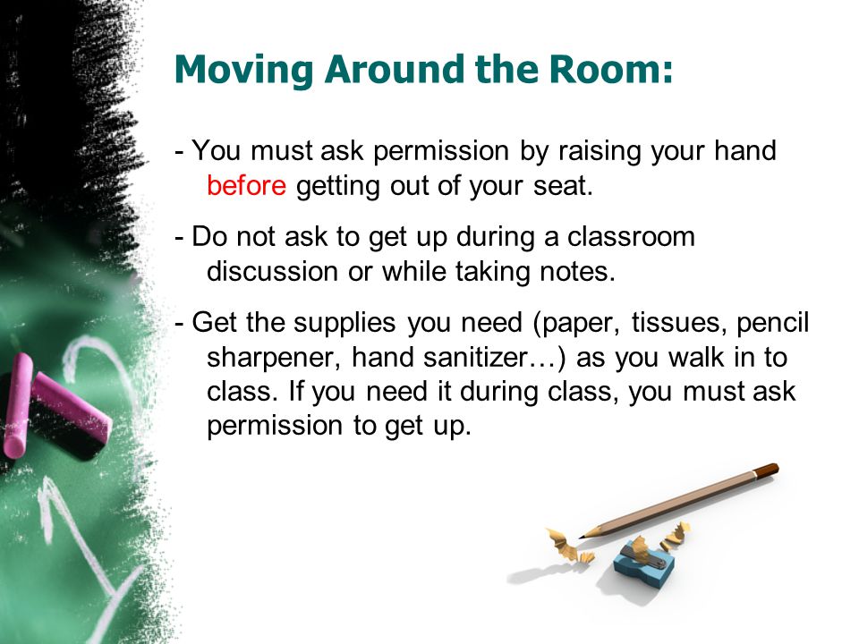 Moving Around the Room: