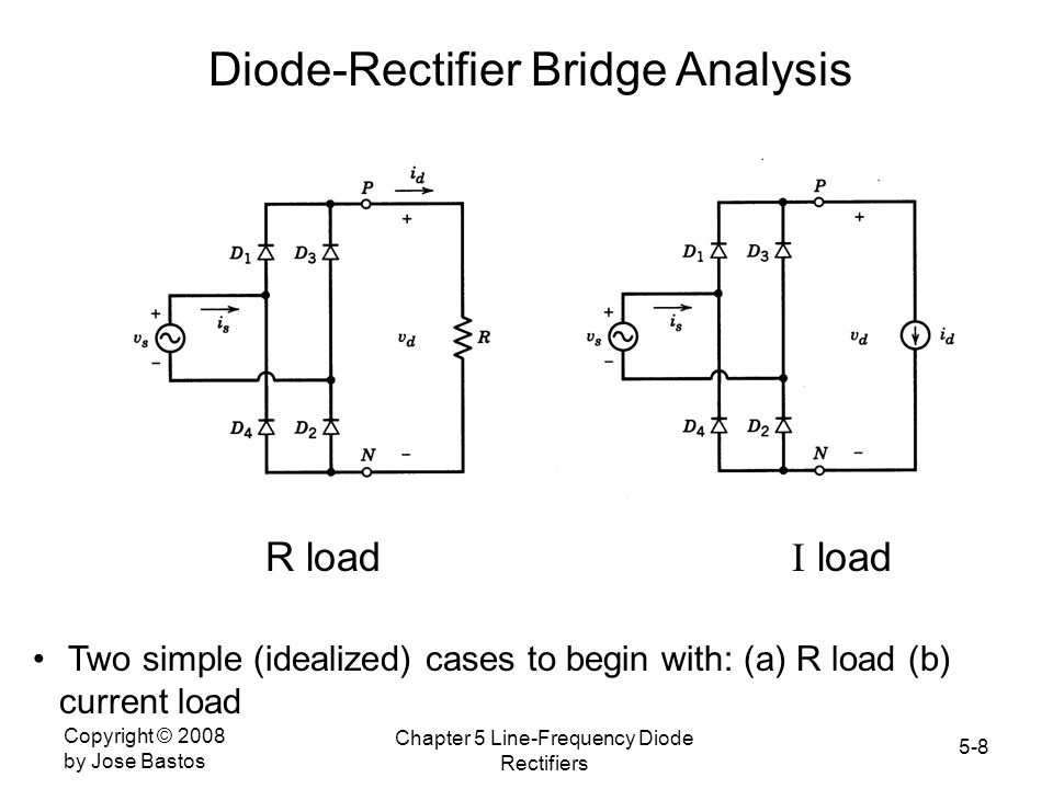 Frequency Diode Rectifiers Circuit Diagram