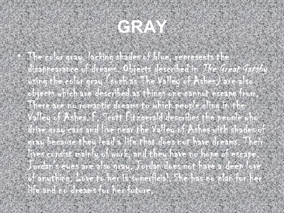 gray symbolism