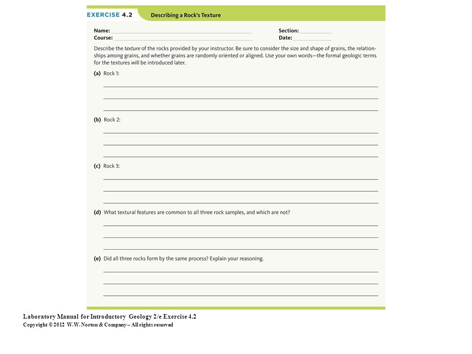 Laboratory Manual For Introductory Geology Ppt Video Online Download