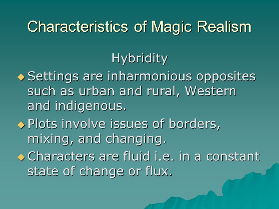 magical realism story ideas
