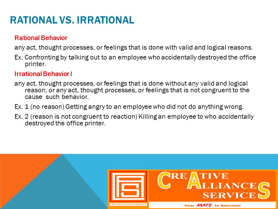 irrational behavior