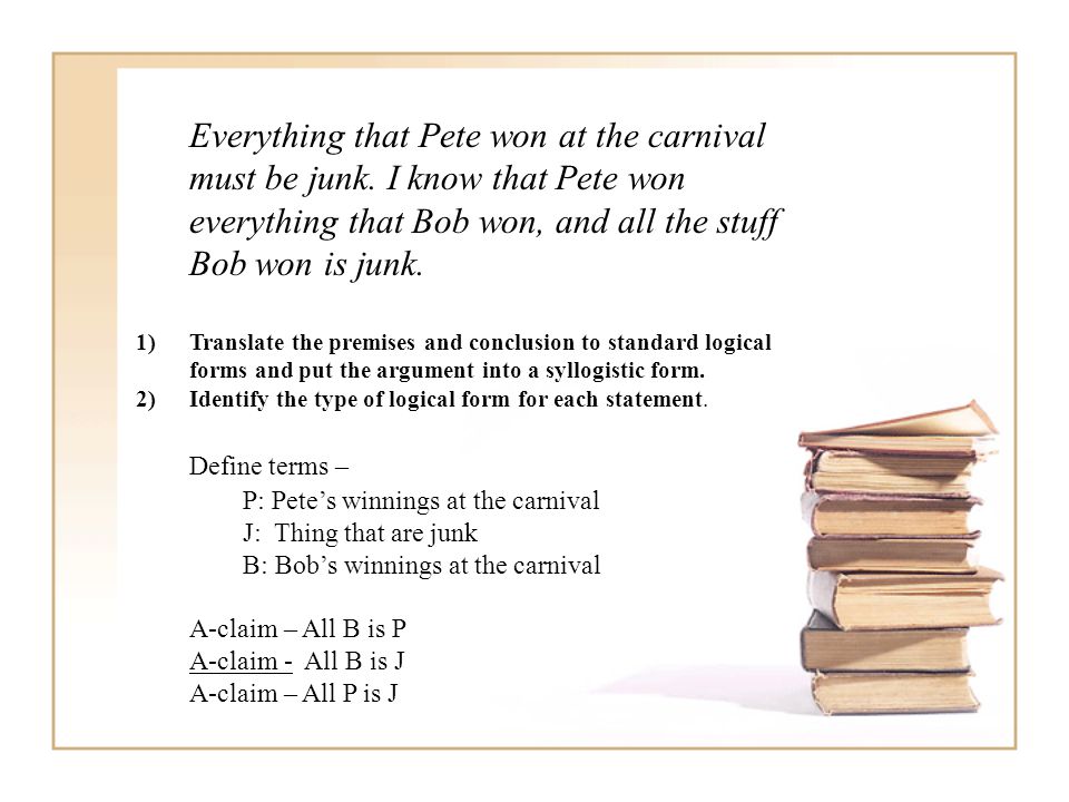 Everything that Pete won at the carnival must be junk