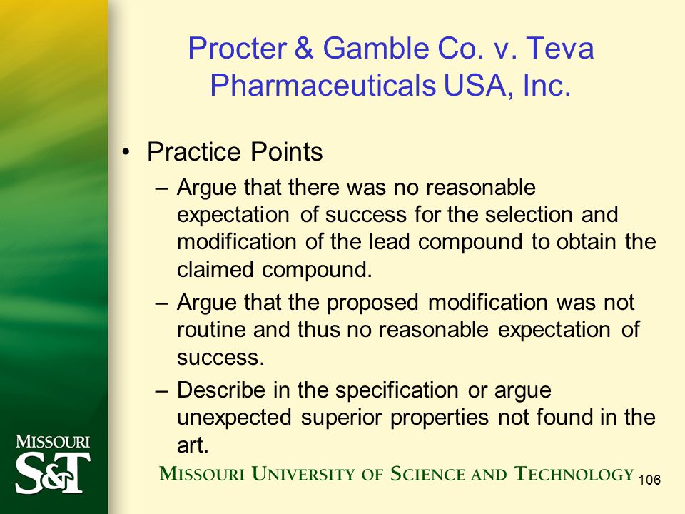 Procter & Gamble Co. v. Teva Pharmaceuticals USA, Inc.