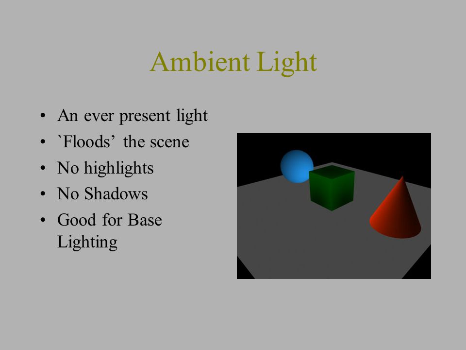 Basic Lighting Intro to Maya. - ppt video online download