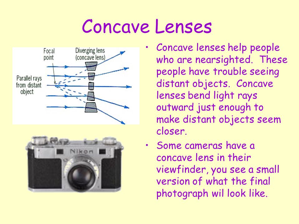 Concave Lenses