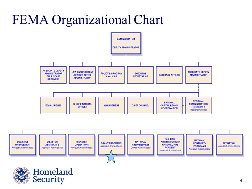Fema Organizational Chart 2017
