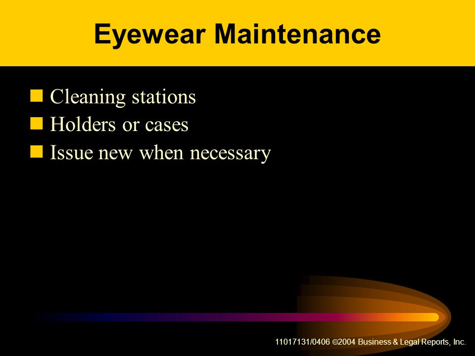 Eyewear Maintenance Cleaning stations Holders or cases