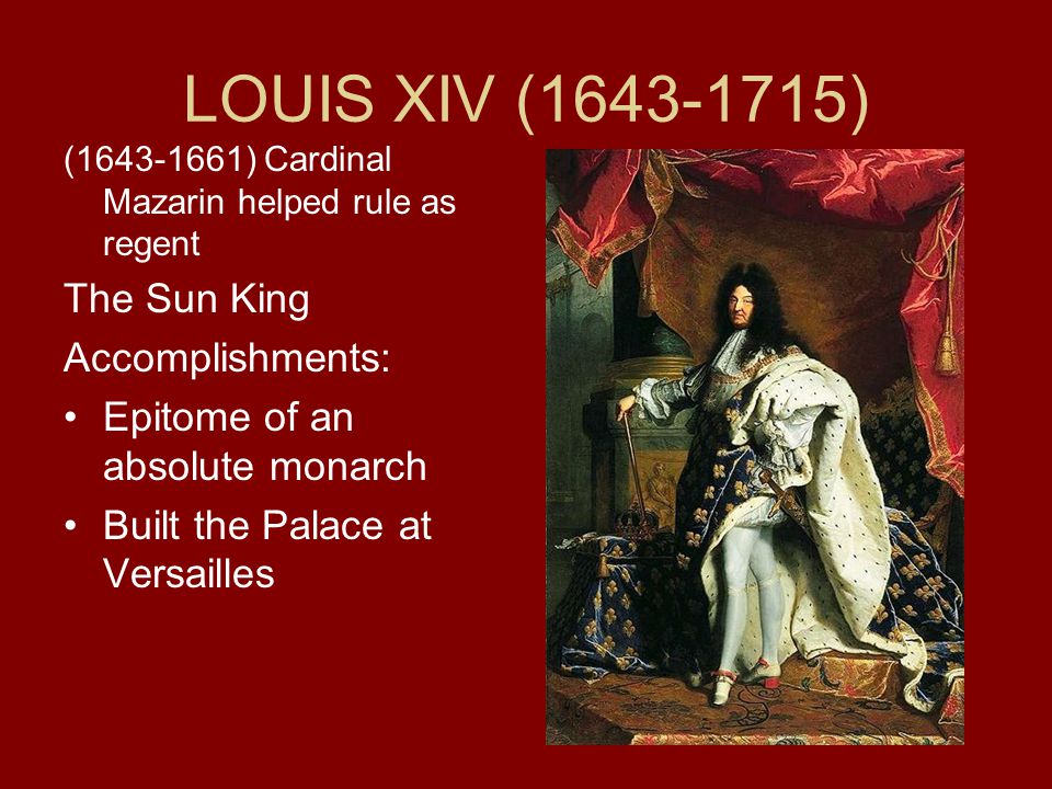 Louis xiv of france accomplishments. Louis XIV. 2019-02-16